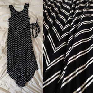SOLD on another platform - Knit Maternity Maxi Dress